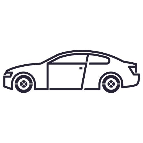drawing of a car